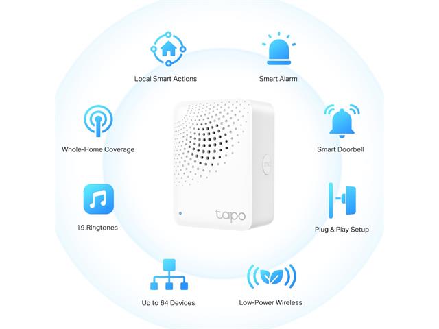 TP - LINK TAPO H100 - Wifi Routers Dongles & Accessories - 4897098687192