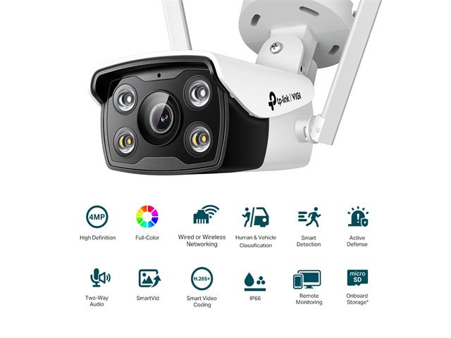 TP-LINK VIGI C340-W 4MM - CCTV Products & Accessories -