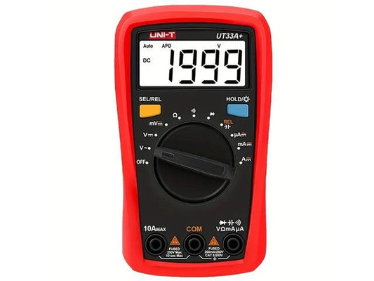 UNI - T UT33A+ - Multimeters & Voltmeters - 5901890044431