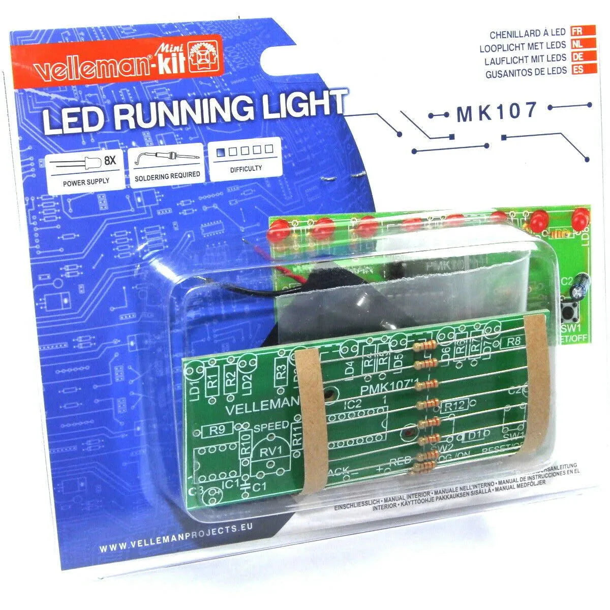 VELLEMAN MK107 - Light Effects & Control - 5410329001070