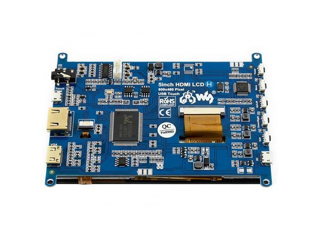 WVS 5IN CAP TOUCH DISPL 800X480 - Displays -