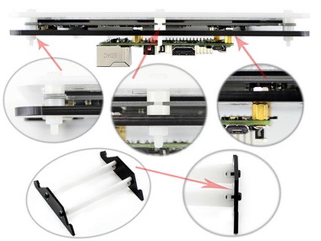 WVS 7IN LCD TYPE B&C ENCL STAND - Displays -