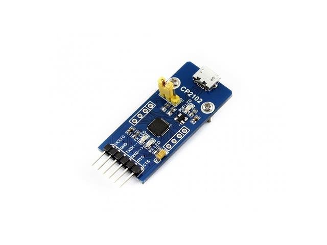 WVS CP2102 MICRO USB TO UART BRD - Breakout boards / Shields / Modules -