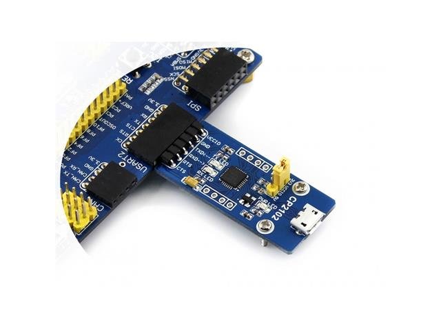 WVS CP2102 MICRO USB TO UART BRD - Breakout boards / Shields / Modules -