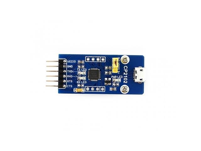 WVS CP2102 MICRO USB TO UART BRD - Breakout boards / Shields / Modules -