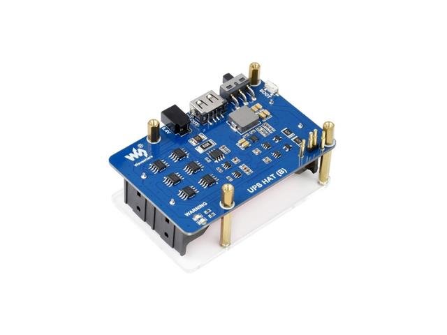 WVS UPS HAT FOR RASP PI - 5V/5A - Breakout boards / Shields / Modules - 