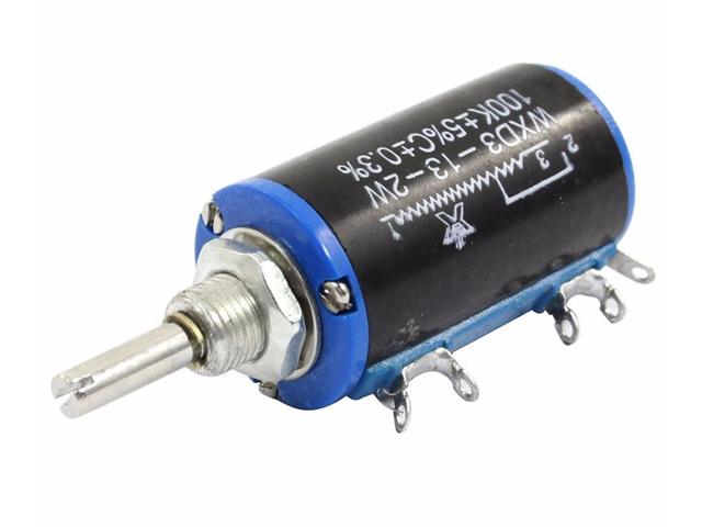 WXD3-13 W/W POT 2W 10TURN 10K - Potentiometers, Trimmers & Rheostats -