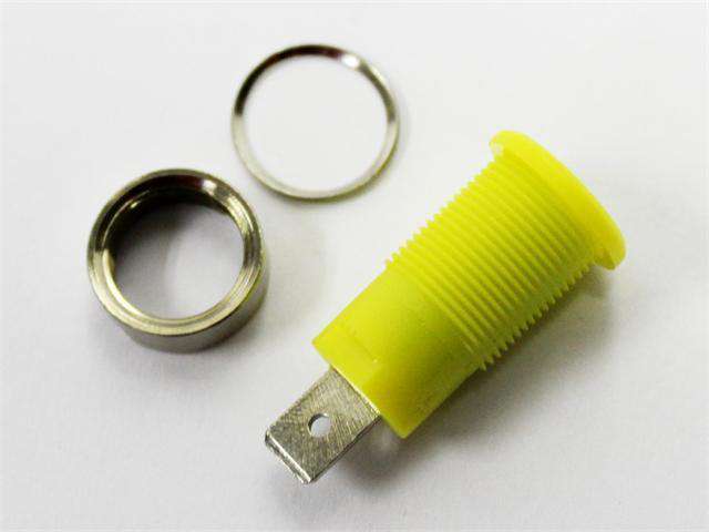 XY-2620E YLW/GN - Test Plugs & Sockets -