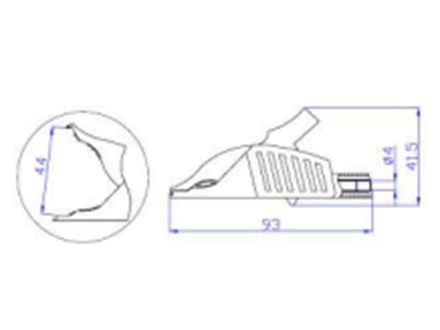 XY-AK2B-40E RED - Test Clips -