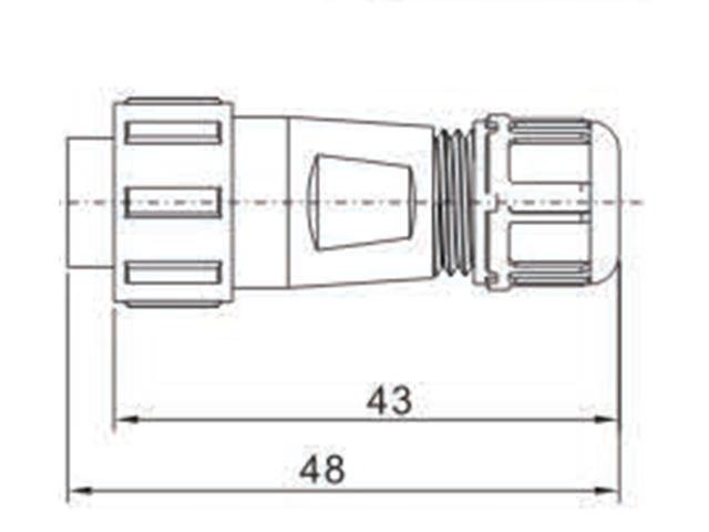 XY - CC130 - 2P - I - Circular Connectors - XY - CC130 CAP LEKER XY - CC132 - 2S LEKER XY - CC131 - 2S - I LEKER XY - CC131/132 CAP