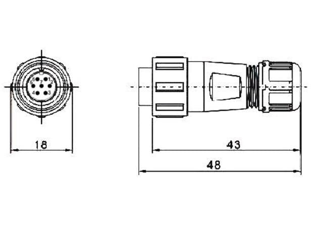 XY - CC130 - 7S - II - Circular Connectors - 
