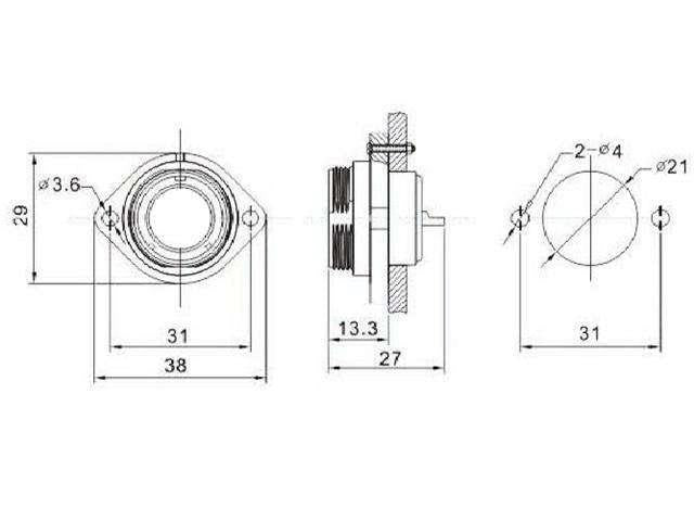 XY - CC213 - 7S - C - Circular Connectors - 