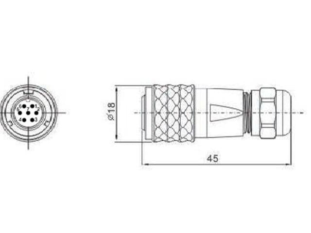XY - CCM210 - 7P - II - Circular Connectors - 