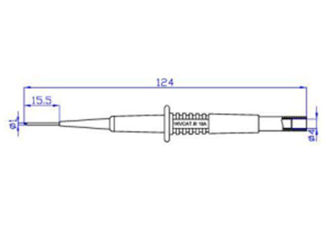 XY-PRUF-MZS10E-BLK - Test Leads & Probes -