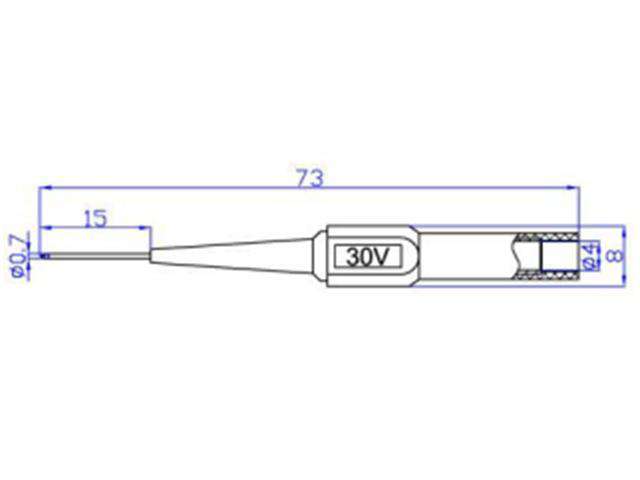 XY-PRUF-MZS1E-RED - Test Leads & Probes -
