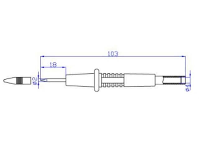 XY-PRUF2400E-RED - Test Leads & Probes -
