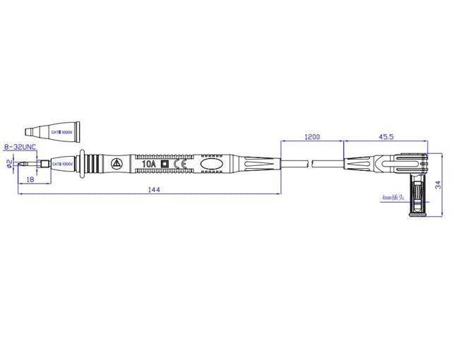 XY-TL72E - Test Leads & Probes -