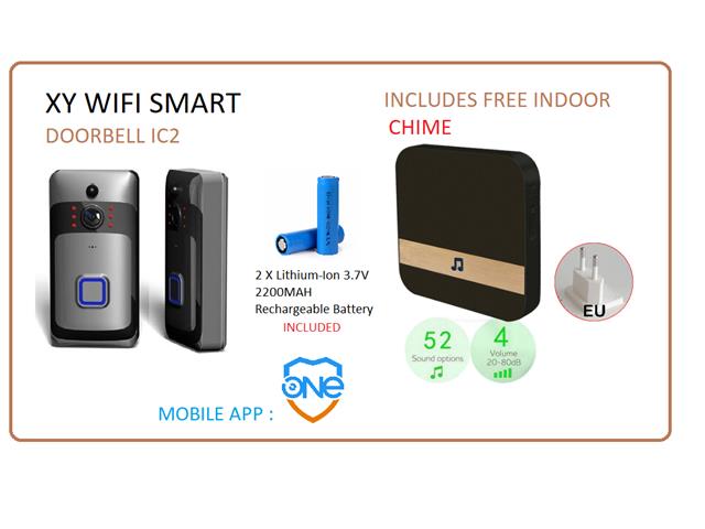 XY WIFI SMART DOORBELL IC2 - Access Automation -