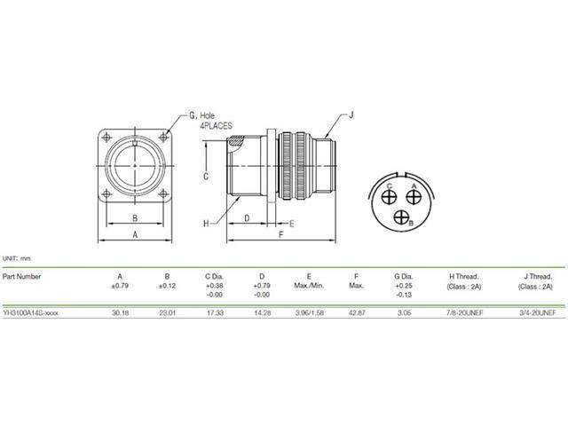 XY3100A-14S-7S - MIL-Spec / MIL-Type -
