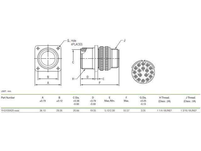 XY3100A-20-29S - MIL-Spec / MIL-Type -