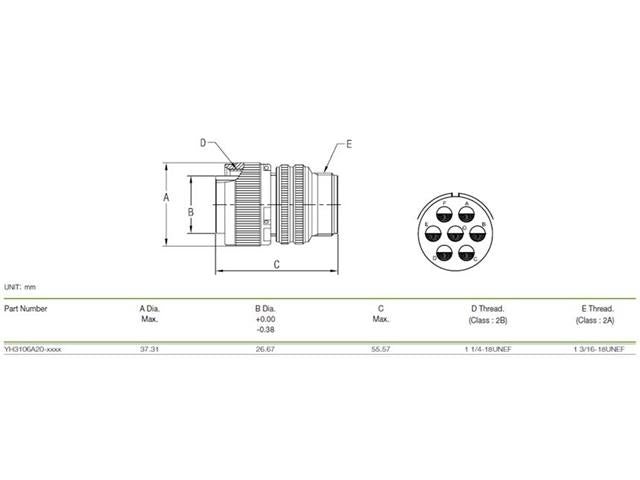 XY3106A-20-15S - MIL-Spec / MIL-Type -