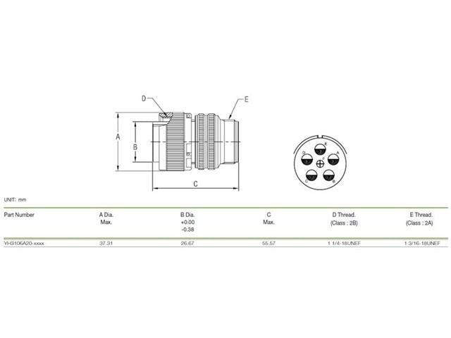 XY3106A-20-17P - MIL-Spec / MIL-Type -