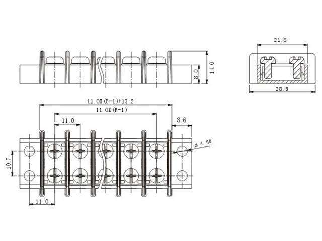 XY868A-6P - Terminals -