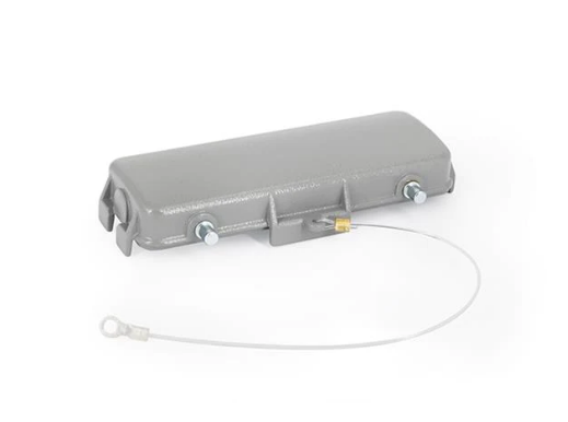 H24B-MCV-4B/2 - Protection Cover Metal w/4 Pegs For "24B" Housings w/Small Loop IP65