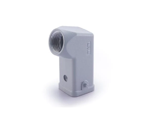 Hood Side Entry Hi (64mm) Metal w/2 Pegs For "3A" Ser. M20 IP65
