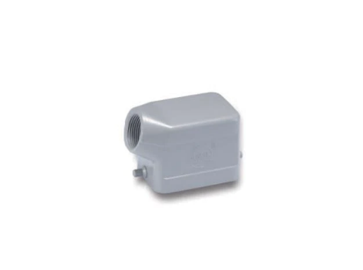 H6B-SE-2B-M20 - Hood Side Entry Metal w/2 Pegs For "6B" Ser. M20 IP65