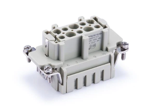 HE-010-FC - Heavy Duty Power Connectors HAN E 10P F CRIMP ORDER CONTACTS SEP