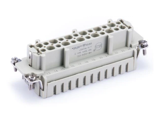 HE-024-FC - Han E 24-Position Female Heavy Duty Power Connector
