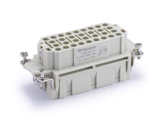 HEE-032-FC - Series 32EE (C) Insert 32P+E - Size 16B - Female Crimp Termination 16A/500V