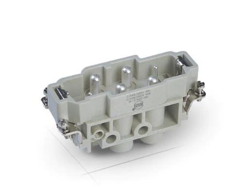 HK-004/2-M - Series K4/2 Insert 6P (4P/2P+E) - Size 16B - Male Screw Termination 4@ 80A/830V