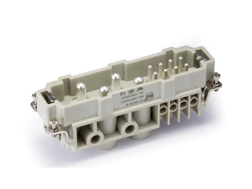 HK-004/8-M - Series K4/8 Insert 12P (4P/8P+E) - Size 24B - Male Screw Termination 4@ 80A/400V