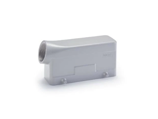 W24B-SE-4B-M25 - Hood Side Entry Metal w/4 Pegs For "24B" Ser. M25 IP67