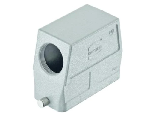 W24B-SEH-2B-M32 WS - Hood Side Entry Hi Metal w/Sleeve - 2 Pegs For "24B" Ser. M32 IP67