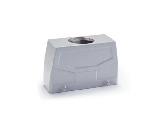 W24B-TEH-4B-M32 - Hood Top Entry Hi Metal w/4 Pegs For "24B" Ser. M32 IP67